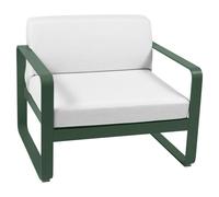 Fermob Fauteuil BELLEVIE - 02 vert cèdre - blanc grisé