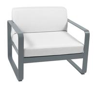 Fermob Fauteuil BELLEVIE - 26 gris orage - blanc grisé