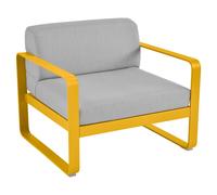 Fermob Fauteuil BELLEVIE - C6 Miel - gris flanelle