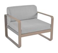 Fermob Fauteuil BELLEVIE - gris flanelle - 14 muscade