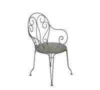 FERMOB-Fauteuil Montmartre coloris romarin en acier Fermob