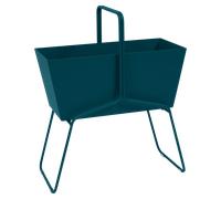 Fermob Jardinière BASKET - 21 bleu acapulco - 85 x 70 x 34 cm
