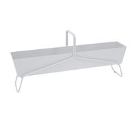 Fermob Jardinière BASKET - 54 x 119 x 34 cm - 01 blanc coton