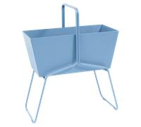 Fermob Jardinière BASKET - 85 x 70 x 34 cm - E1 bleu-maya