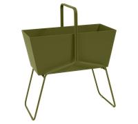 Fermob Jardinière BASKET - D3 Pesto - 85 x 70 x 34 cm