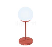 Fermob Mooon! Lampe de table LED ocre rouge - 63 cm Ce luminaire comporte des modules à LED prémontés de classes énergétiques A A++, A+, A