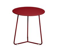 Fermob Table basse/ tabouret de jardin Cocotte rojo chili H 36 cm/Ø 34,5cm
