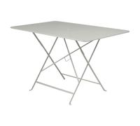 Fermob - Bistro Table pliante, rectangulaire, 117 x 77 cm, gris argile