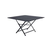 FERMOB-Table carrée pliante coloris carbone Cargo Fermob - 128 x 128 x 74 cm