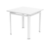 Fermob Table COSTA - 80 x 80 cm - 01 blanc coton