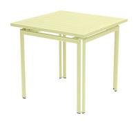 Fermob Table COSTA - 80 x 80 cm - A6 citron givré