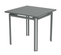 Fermob Table COSTA - 80 x 80 cm - C7 Gris lapilli