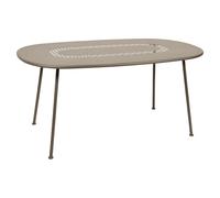 Fermob Table ovale Lorette - 14 muscade