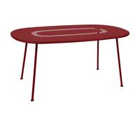 Fermob Table ovale Lorette - 43 piment