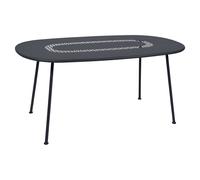 Fermob Table ovale Lorette - 47 carbone
