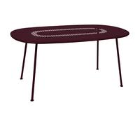 Fermob Table ovale Lorette - B9 cerise noire