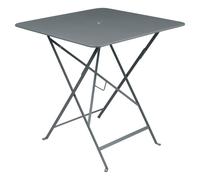 Fermob Table pliante BISTRO carrée - 71 x 71 cm - 26 gris orage