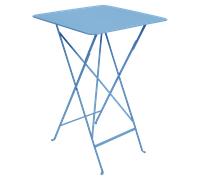 Fermob Table pliante BISTRO carrée - E1 bleu-maya - 71 x 71 cm