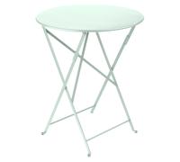 Fermob Table pliante Bistro Ø60cm menthe glacier H 74cm / Ø 60cm