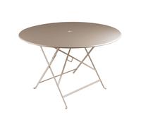 Fermob Table pliante BISTRO ronde - 14 muscade - Ø 117 cm