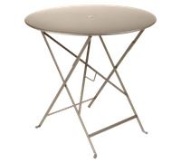 Fermob Table pliante BISTRO ronde - Ø 77 cm - 14 muscade