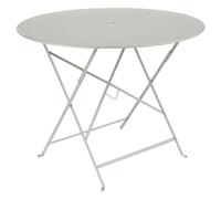 Fermob Table pliante BISTRO ronde - A5 gris argile - Ø 96 cm