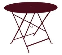 Fermob Table pliante BISTRO ronde - B9 cerise noire - Ø 96 cm