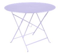 Fermob Table pliante BISTRO ronde - D1 Guimauve - Ø 96 cm
