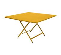 Fermob Table pliante CARACTÈRE - C6 Miel - carré, 128 x 128 cm