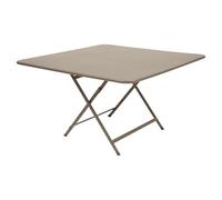 Fermob Table de jardin pliable Caractère 128x128cm muscade LxlxH 128x128x73cm