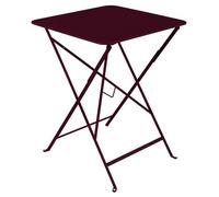 FERMOB-Table pliante coloris rouge en acier Bistro Fermob - 56 x 57 x 74 cm