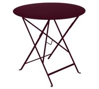FERMOB-Table pliante coloris rouge en acier Bistro Fermob - 74 cm
