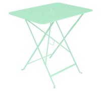 FERMOB-Table pliante en acier coloris vert opaline collection Bistro Fermob - 77 x 57 x 74 cm
