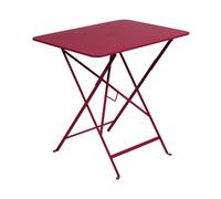 FERMOB-Table pliante rectangulaire en acier couleur piment Bistro Fermob - 77 x 57 x 75 cm