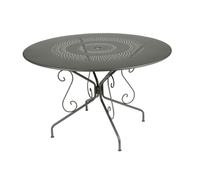FERMOB-Table ronde coloris romarin Montmartre Fermob - diamètre 117 cm