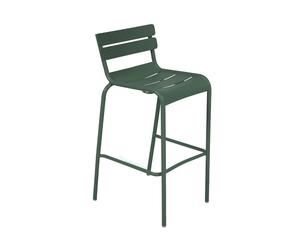 Fermob Tabouret de bar LUXEMBOURG avec dossier - 02 vert cèdre