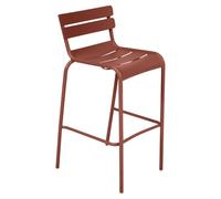 Fermob Tabouret de bar LUXEMBOURG avec dossier - 20 ocre rouge