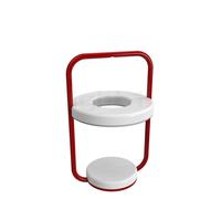 Fermob Ulli Lampe rechargeable LED rouge Ce luminaire comporte des modules à LED prémontés de classes énergétiques A A++, A+, A