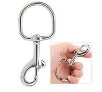 Fermoir à Anneau en Acier Inoxydable, étanche, Accessoire de Plongée, Mousqueton, Fermoir à Griffe de Homard pour Plongeurs