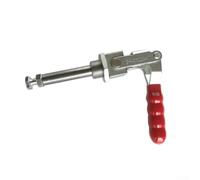 Fermoir à Levier Galvanisé pour Menuiserie pour robuste Fermoir | Capacité 150kg, mécanisme rapide, acier pour robuste, pour idéal pour bois et métal, rouge