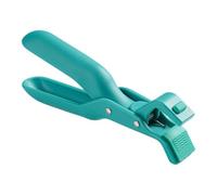 Fermoir à plateau - Pince en acier inoxydable, contrôle de la prévention des brûlures, finition texturée de la mâchoire | Porte-panier de friteuse à air, maison, restaurant, restauration, cuisine