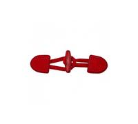 Fermoir Brandebourg 95mm -(...) - Rouge