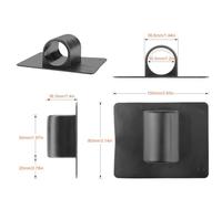 Fermoir Fixe Flottant pour Planche de Paddle - Fixation Stabilisée pour Flotteur,Clip Flexible pour Tube De 30mm De Diamètre Extérieur pour Adultes en Extérieur Surf Kayak Et Bateau Gonflable