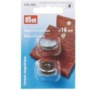 Prym Bouton-pression magnétique argent 19 mm – 1 unité