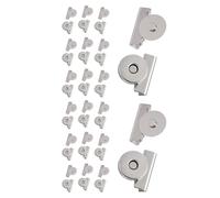 Fermoir Magnétique - 2x1,7 Cm / 20 Pièces Clip De Sans, Fermoirs Multifonctions Fermetures À Boutons Pour Femmes Sac À Main Vêtements Artisanat Sacs À Main