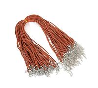 Fermoir réglable en daim léger - Chaîne en velours - Fermoir mousqueton - Pour la fabrication de bijoux et de colliers en velours