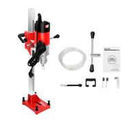 Fermoirper Carotteuse M22 2300 W Diamant Humide 180 mm, 740 tr/min, Carotteuse 165 mm + Kit de Support, Design Étanche