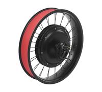 Fermoirper Kit de conversion de vélo Fatbike de 20", roue avant 48 V 1000 W, kit moteur sans balais avec écran LCD et bouton rotatif à pouce, kit de conversion de vélo électrique