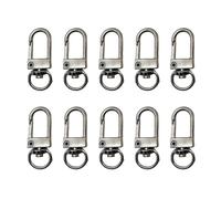 Fermoirs À Griffes De Homard En Métal 10 Pièces Pivotants Crochets À Pression Accessoires Quincaillerie Pour La Fabrication Bijoux En