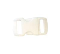Creacord Lot de 10 clips fermoir Blanc